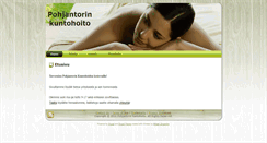 Desktop Screenshot of pohjantorinkuntohoito.fi